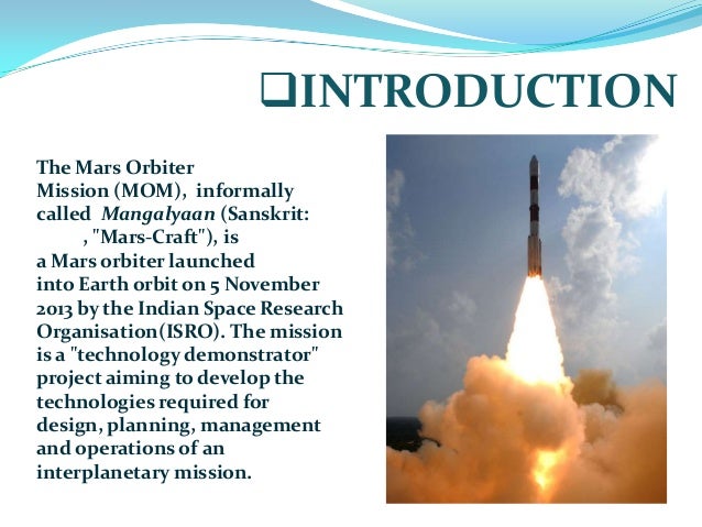 mangalyaan ppt